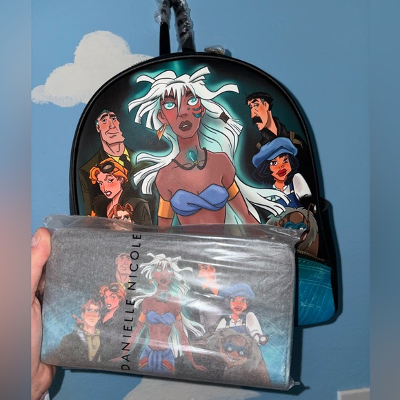 NWT - Danielle Nicole ‘Atlantis’ 2022 Collection Mini Backpack w/ Zipper Wallet main image 14